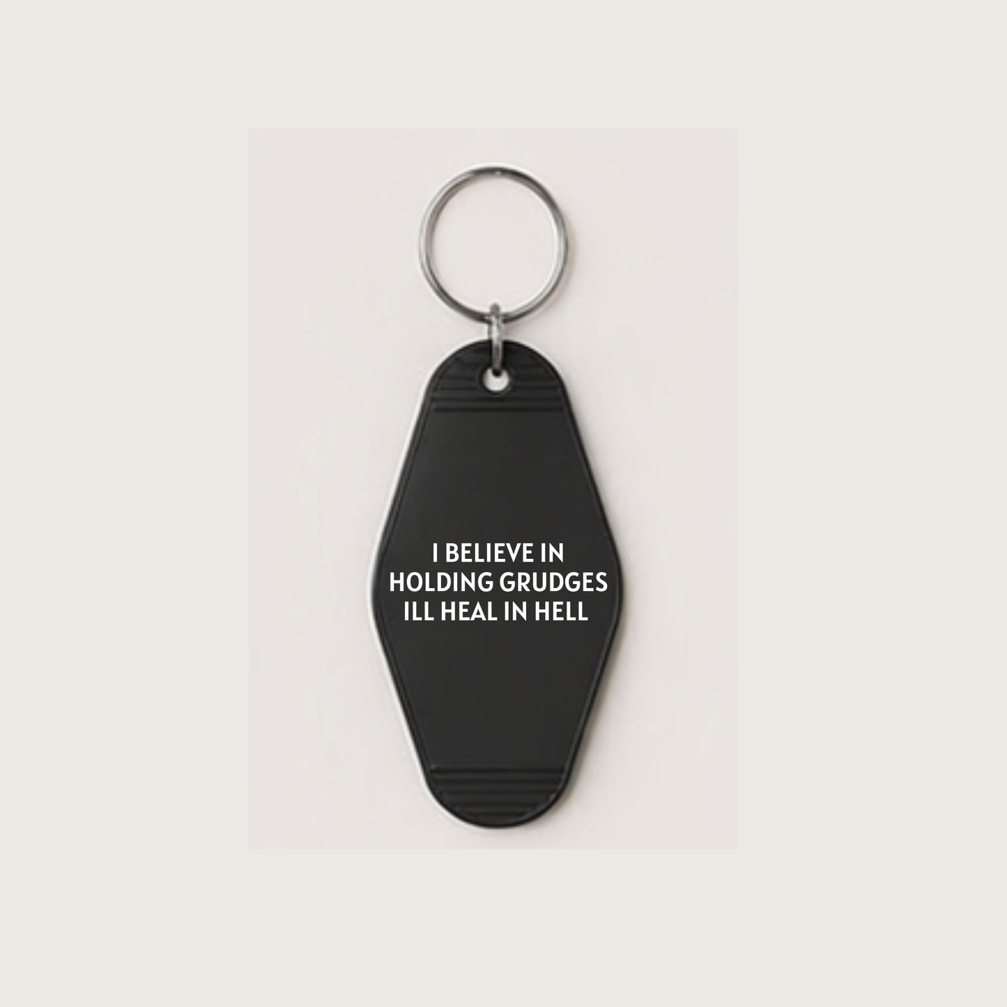 Holding Grudges Motel Keychain
