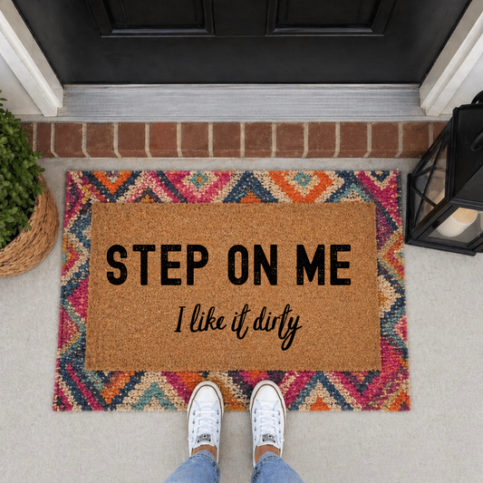 Step On Me Door Mat